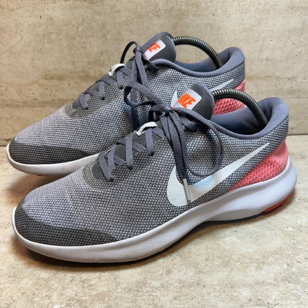 Nike Flex Experience RN 7 Mens Running Shoes Grey Crimson 908985-003 Size 9